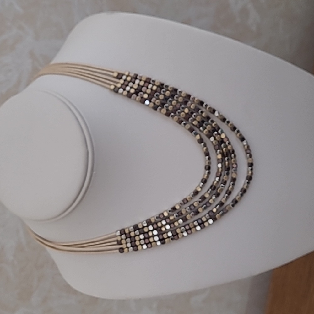 LuLu Avenue Multistrand Beaded Necklace
